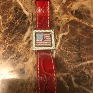 🌸SUSAN LUCCI AMERICAN FLAG WATCH🌸